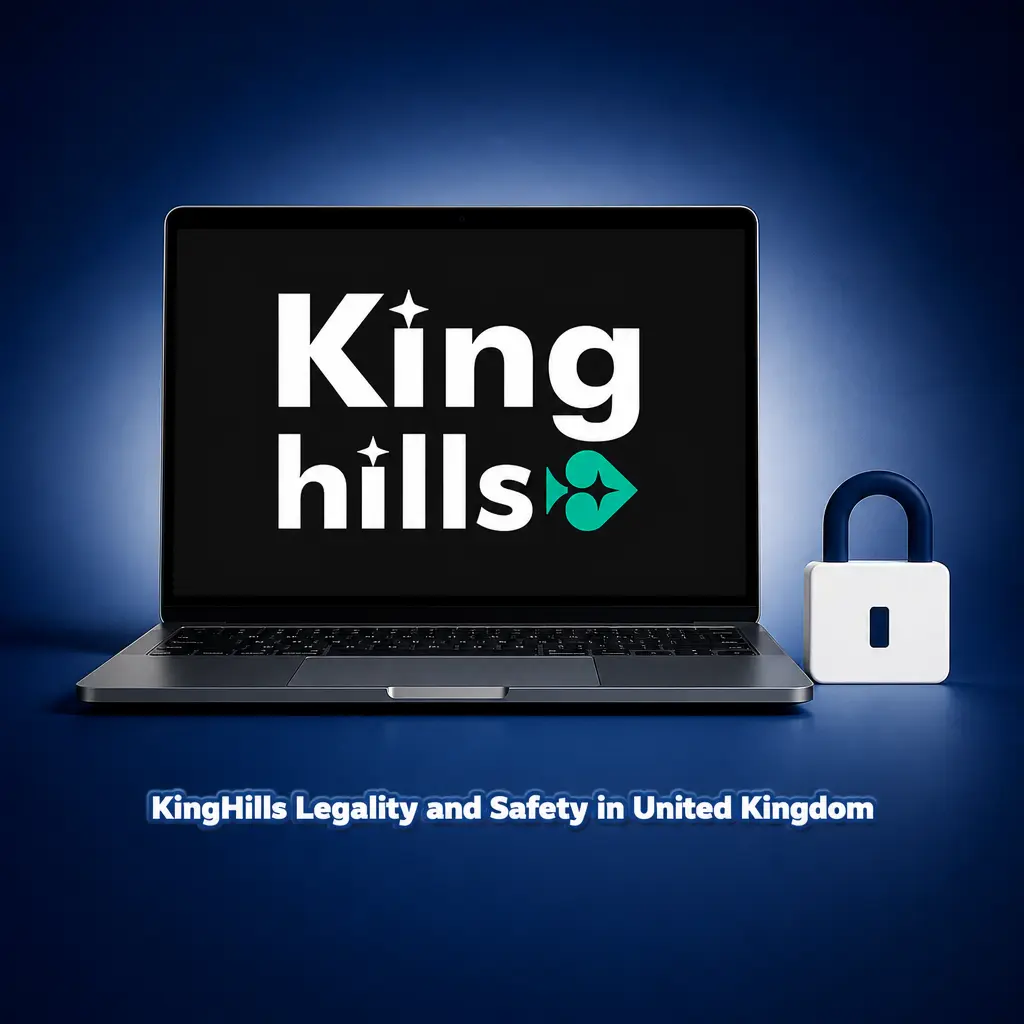 KingHills online casino UK legality and safety: Curaçao licence, 256 bit encryption, ID checks and responsible gaming tools